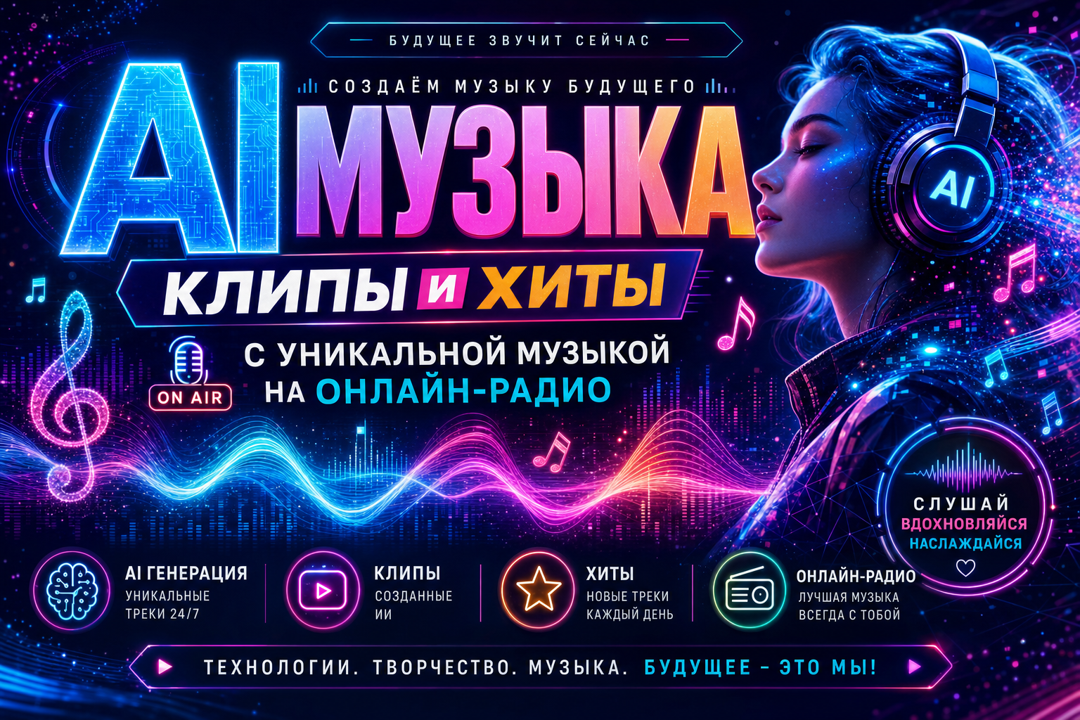 Музыка, Клипы и Хиты с уникальной музыкой на Онлайн-радио Музыка, Клипы и Хиты с уникальной музыкой на Онлайн-радио