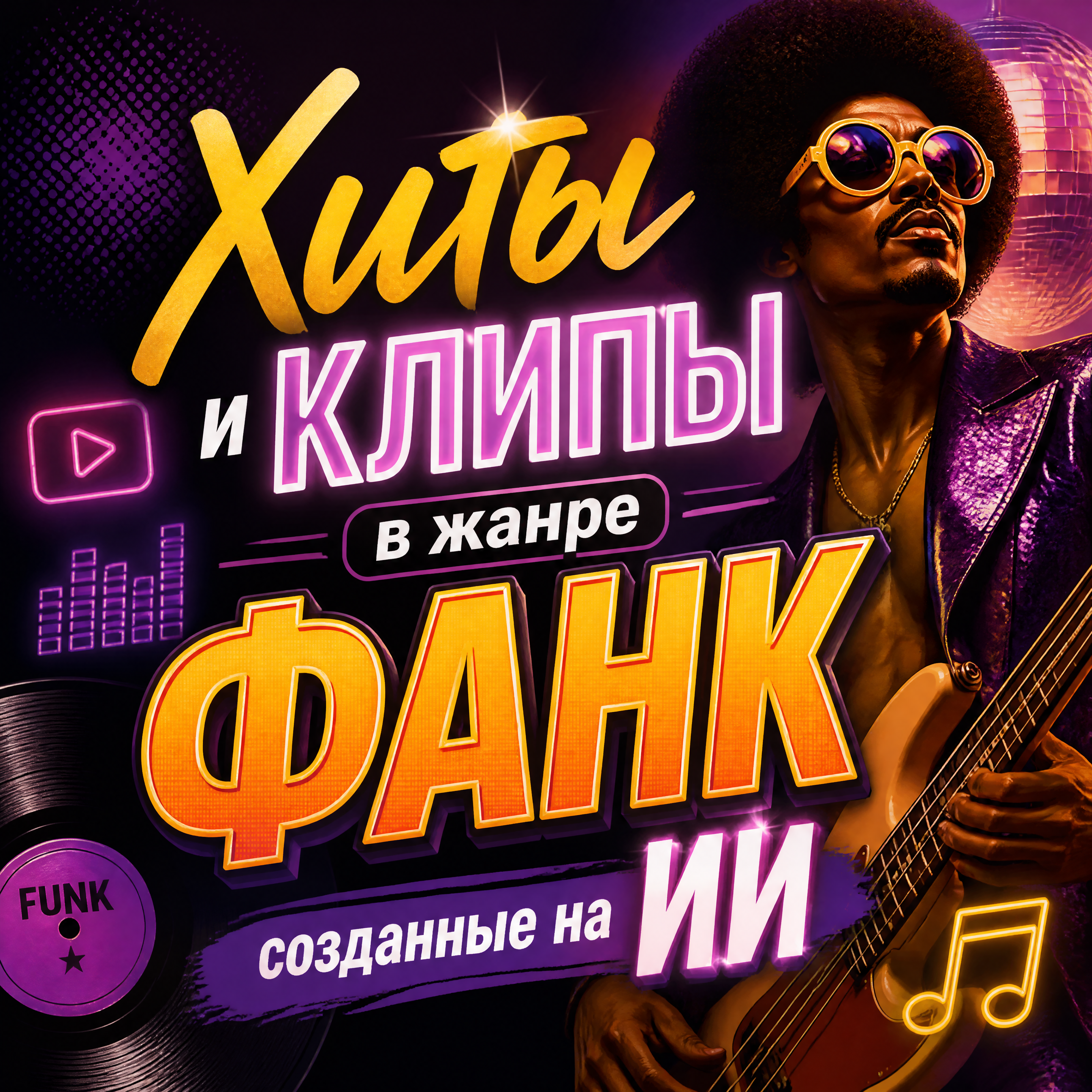 Фанк, который написал ИИ: музыка, звучащая как настоящая душа Фанк, который написал ИИ: музыка, звучащая как настоящая душа