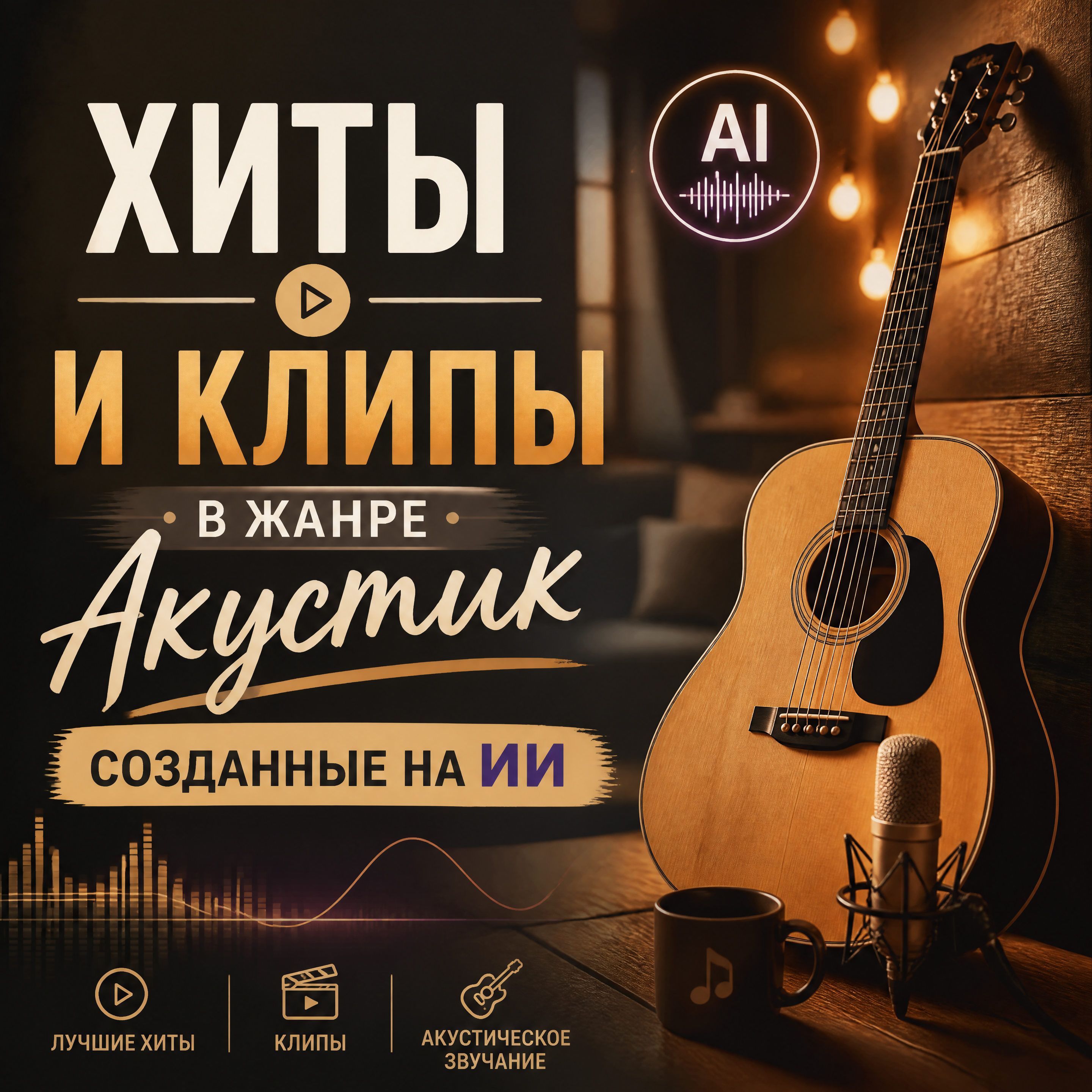 Акустика, которую написал ИИ — и это звучит как душа Акустика, которую написал ИИ — и это звучит как душа