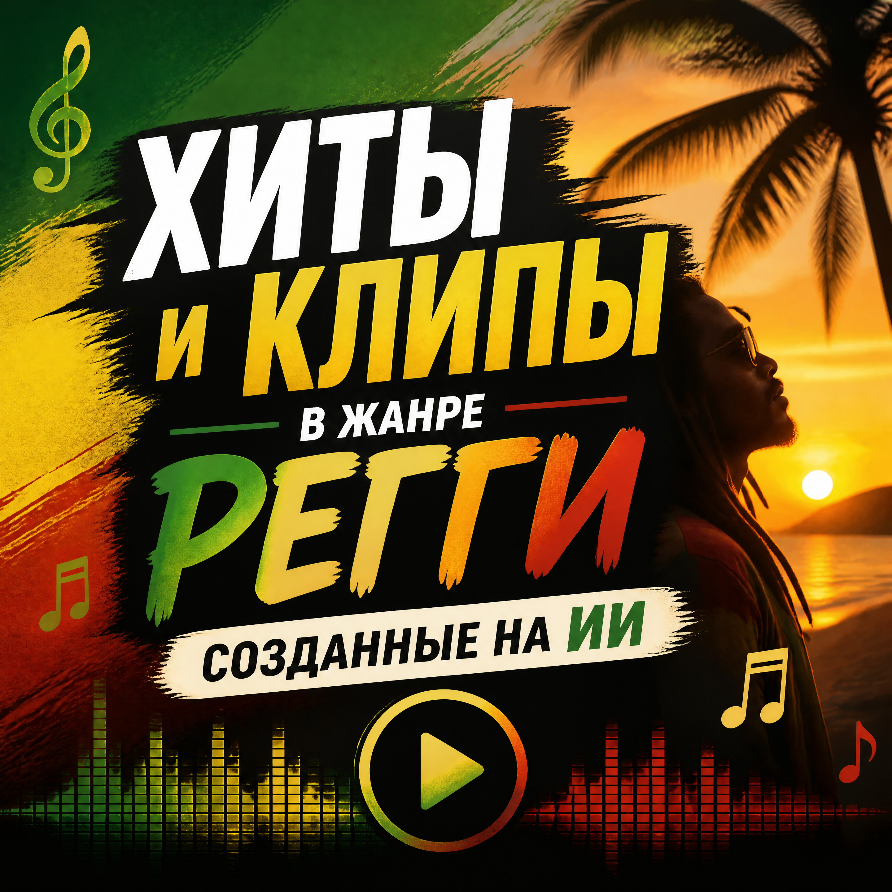 Рэгги, которую написал ИИ: музыка, звучащая как настоящая душа Рэгги, которую написал ИИ: музыка, звучащая как настоящая душа