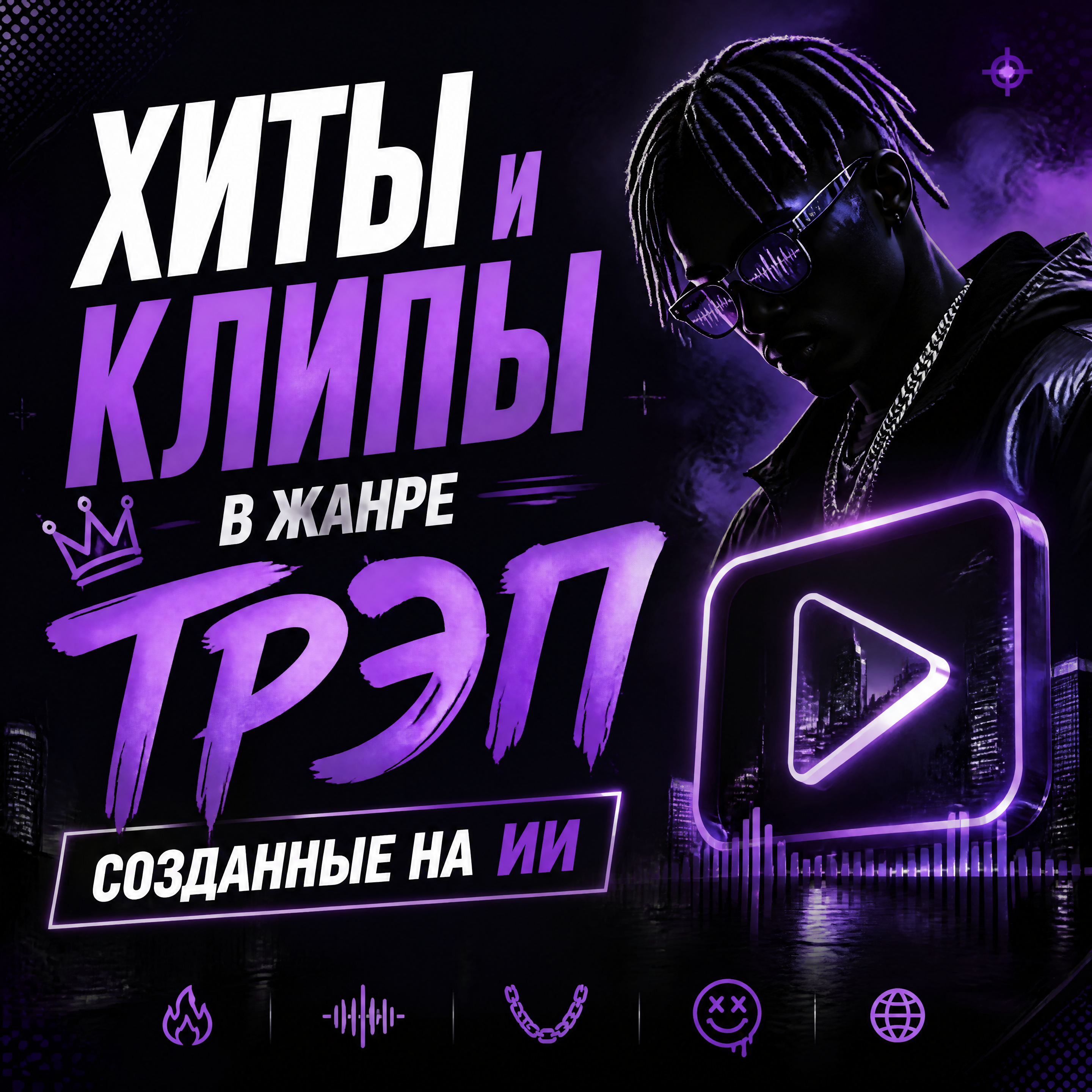 Трэп, который написал ИИ: музыка, звучащая как настоящая душа Трэп, который написал ИИ: музыка, звучащая как настоящая душа
